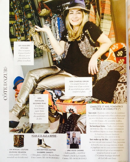 Elle edition côte d'azur du 5 décembre 2014